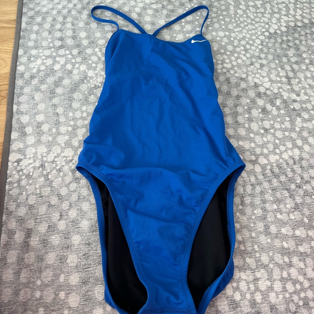Blue Nike Full Piece Swimsuit